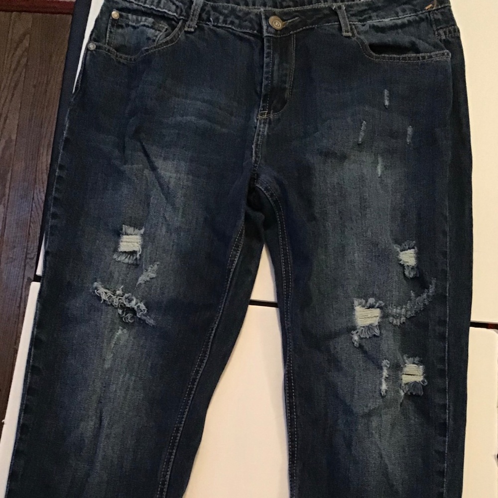 Boyfriend Denim Jean Size 7/8